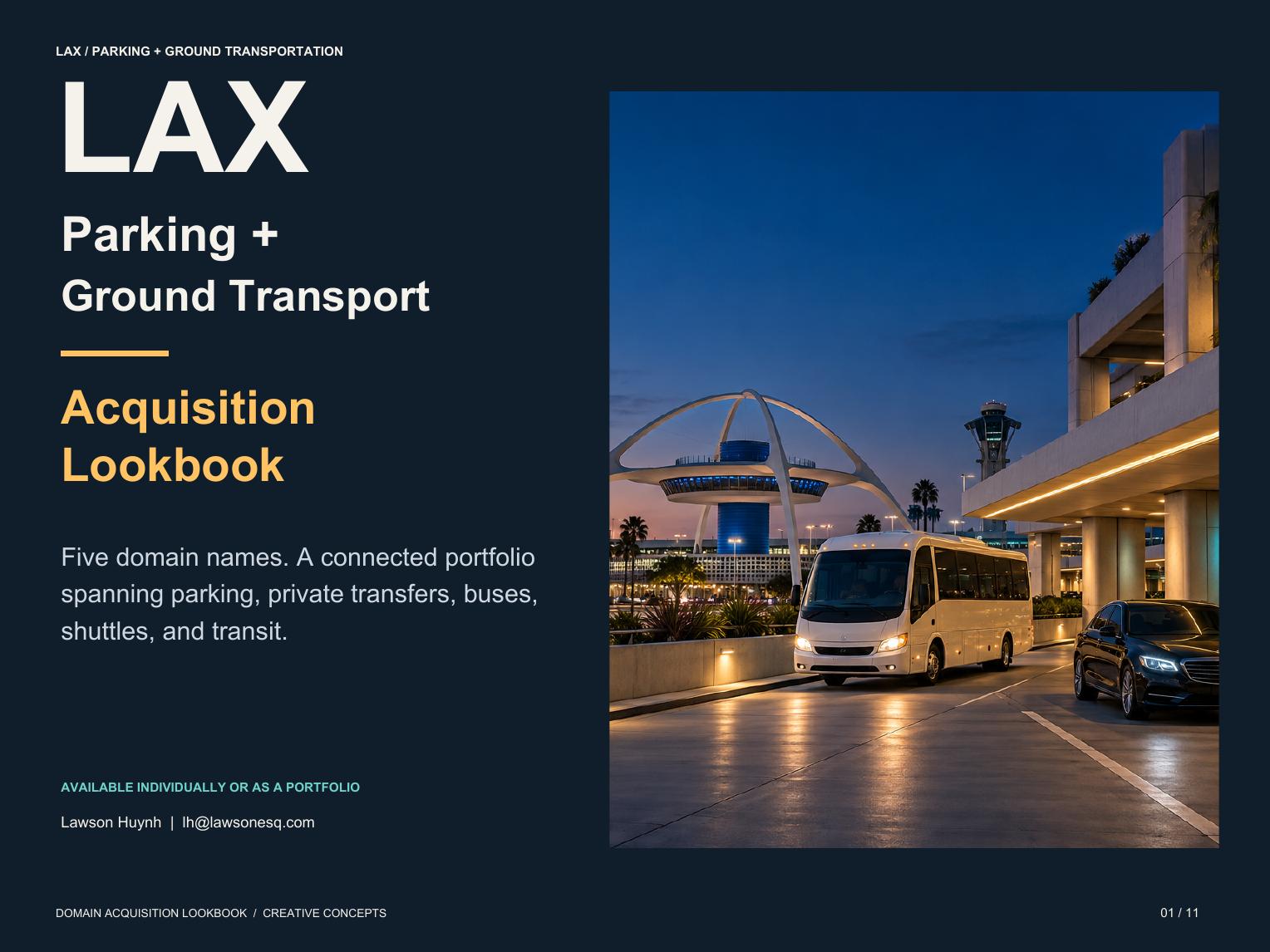 LAX Parking + Ground Transport cover